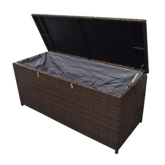Oakland Living 113gal Outdoor Patio Storage Box image {7}