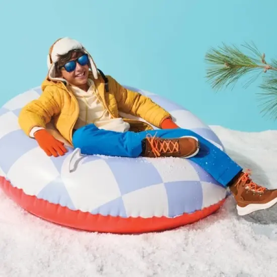 48" Snow Tube Checkerboard - Sun Squad&trade; image {1}