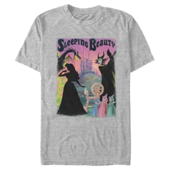 Men's Sleeping Beauty Silhouettes Poster T-Shirt image {2}