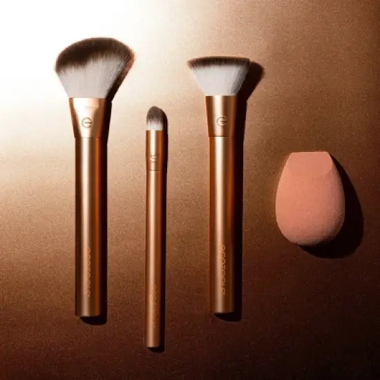 EcoTools Precious Metals Face Blend and Sculpt Brush Set - 4pc image {5}