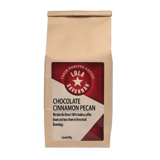 Lola Savannah Chocolate Cinnamon Pecan Ground Caffeinated Coffee - 32oz image {11}