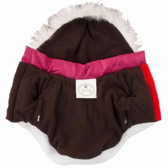 Pet Life Metallic Fashion Dog and Cat Parka Coat image {5}