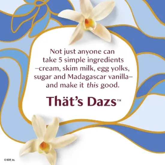 Haagen-Dazs Vanilla Ice Cream - 64 fl oz image {1}