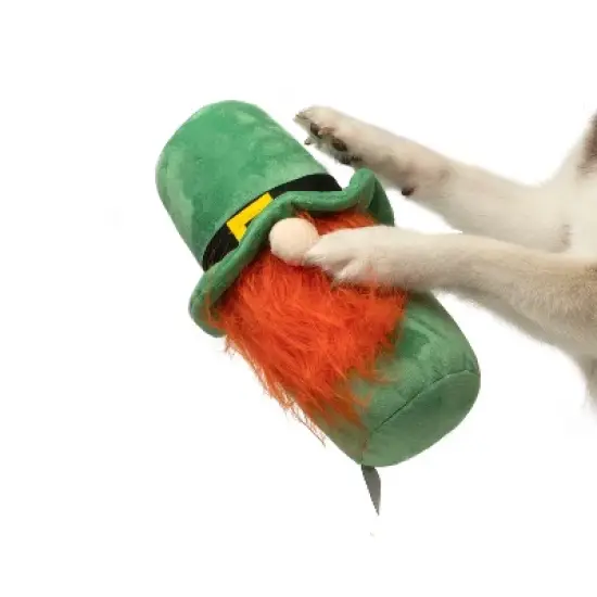 St. Patrick's Day Hide a Ball Gnome Dog Toy image {7}