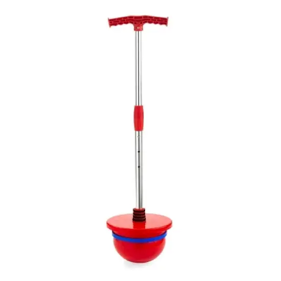 Jump2It Adjustable Ball Pogo Stick - Red image {1}