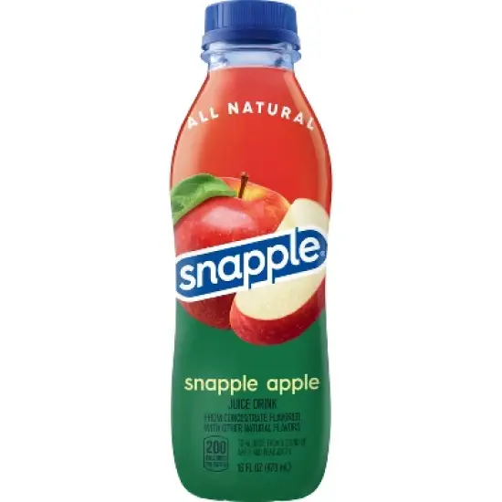 Snapple Apple Juice Drink - 16 fl oz Bottle image {3}