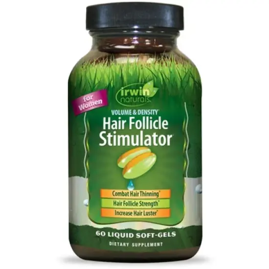 Hair Follicle Stimulator by Irwin Naturals  -  60 Softgel image {2}