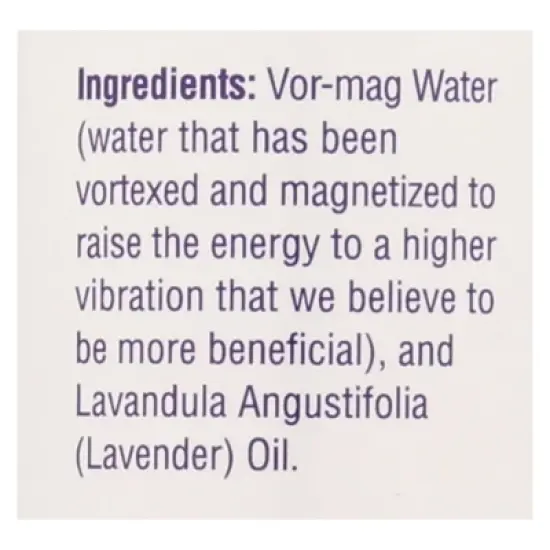 Heritage Store Lavender Water Calming Mist - 8 fz image {4}
