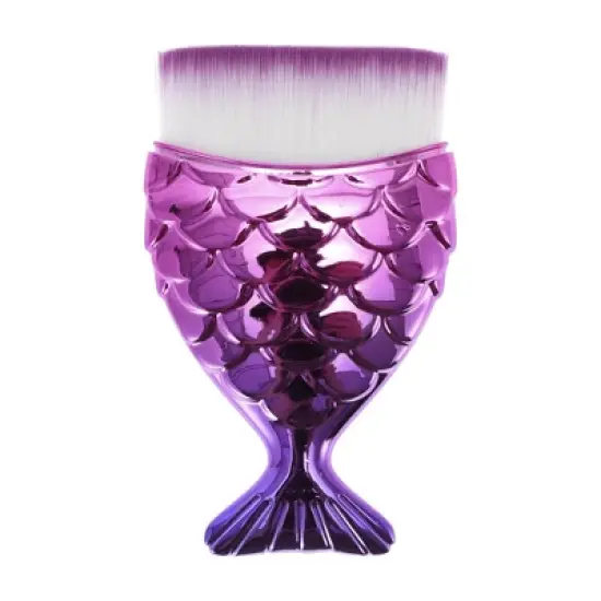 Unique Bargains Mermaids Shape Foundation Brush 1 Pc image {10}