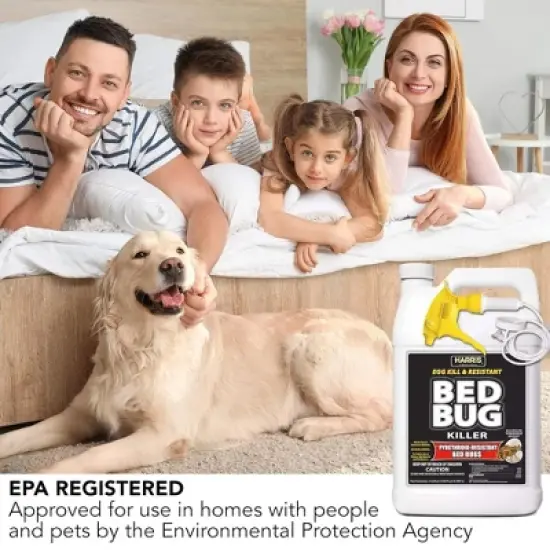 Harris Bed Bug Control Ready to Use Liquid Spray, 1 Gallon image {5}
