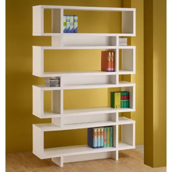 Reid 4 Shelf Bookcase - Coaster image {1}