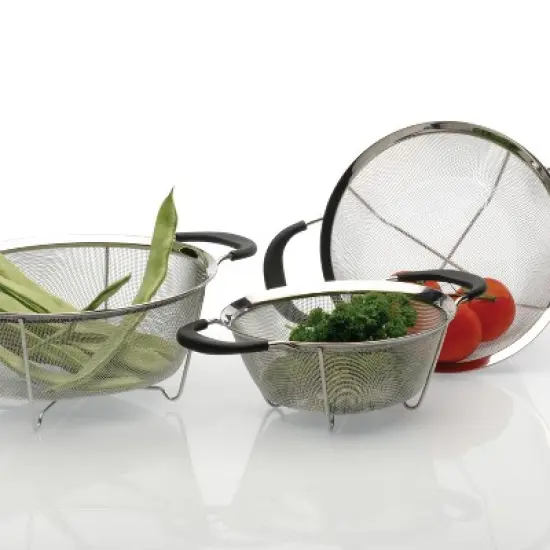 BergHOFF Essentials 18/10 Stainless Steel Round Mesh Colander image {7}