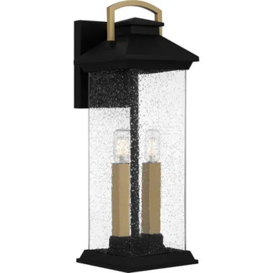 Quoizel Lighting Henderson 2 - Light Sconce in  Earth Black image {1}