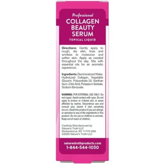Nature's Truth Hydrating Collagen Serum | 1 oz image {1}