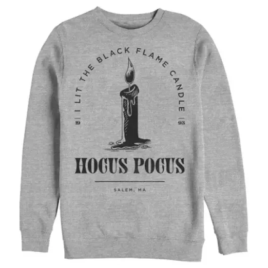 Men's Disney Hocus Pocus I Lit Flame Candle Sweatshirt image {2}