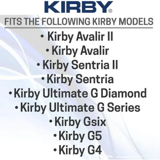 Kirby Allergen Reduction Filters, 204811 (6 pack) image {4}