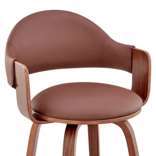 26" Daxton Counter Height Barstool - Armen Living image {3}