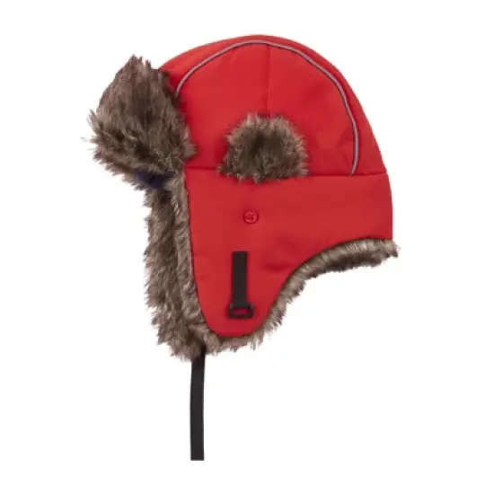 Andy & Evan Kids  Cold Weather Trapper Hat Red, Size 2T-3T image {1}