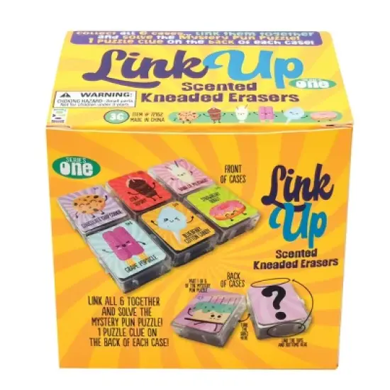 Geddes Link Up Scented Kneaded Erasers: Series One - 36 per display image {4}