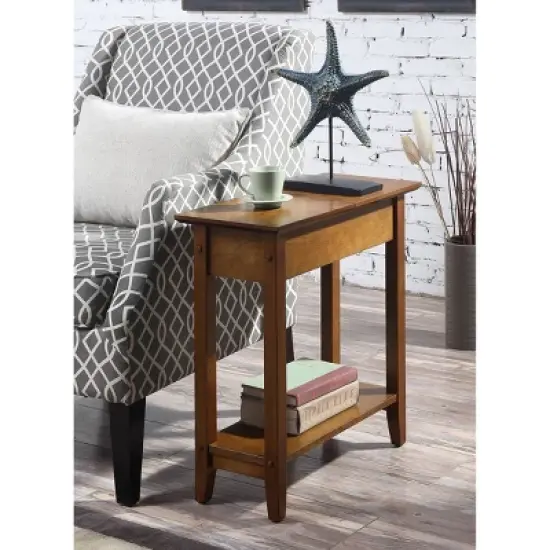 American Heritage Flip Top End Table - Johar Furniture  image {7}