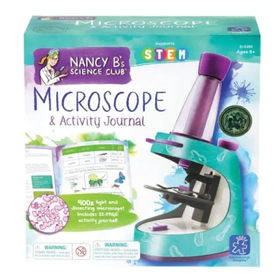 Educational Insights Nancy B's Science Club Microscope and Activity Journal image {4}