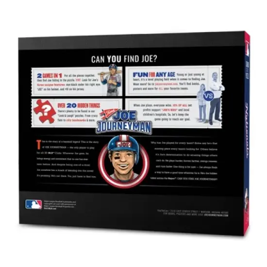 MLB Washington Nationals 500pc Find Joe Journeyman Puzzle image {1}