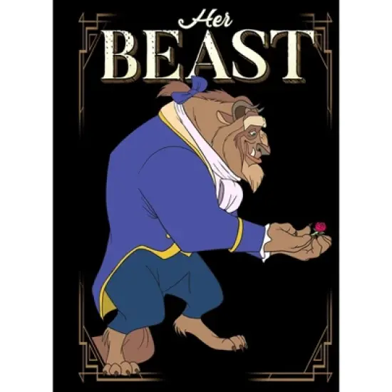 Men's Beauty and the Beast Her Beast T-Shirt image {1}
