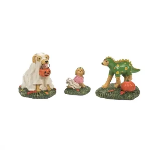 Department 56 Department 56 Village Halloween Accessories Family Pups Set of 3 #6012287 image {2}