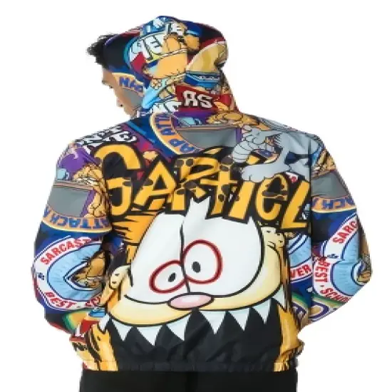 Members Only Men's Garfield Windbreaker Jacket - Multi image {2}