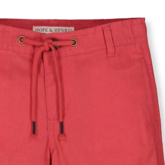 Hope & Henry Boys' Relaxed Linen Short, Infant image {1}