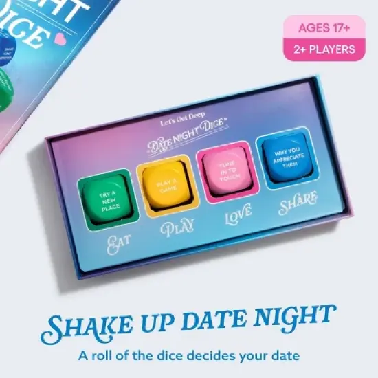 Date Night Dice Game by What Do You Meme?: Creativity Card Party for 2 Players image {6}
