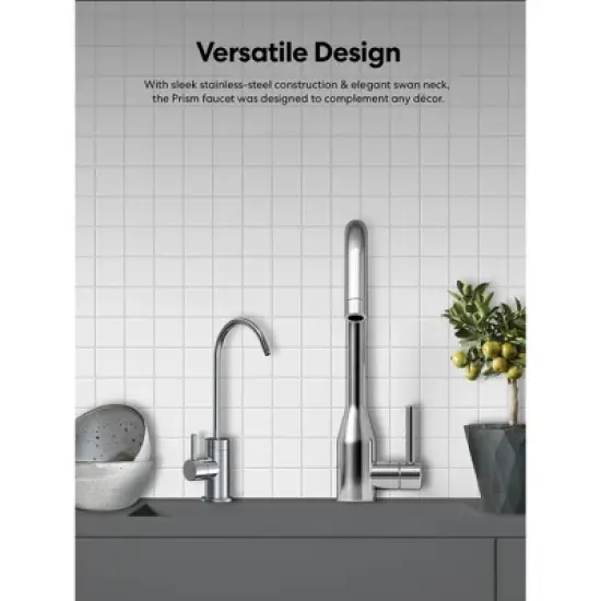 BRIO Tankless RO Reverse Osmosis Water Filtration System Black image {3}