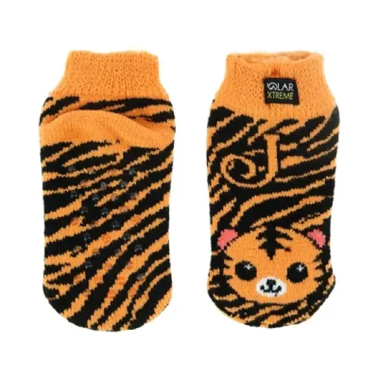 Polar Extreme Kid's Critter Thermal Footie Slipper Socks image {5}