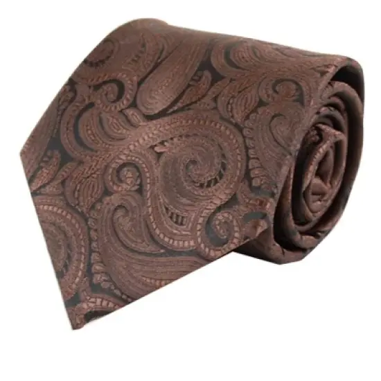 Men's Paisley Microfiber Woven Wedding Neckties image {6}