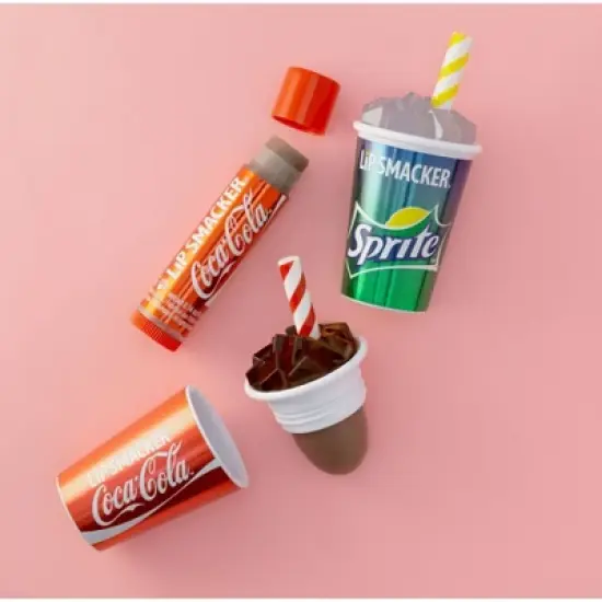 Lip Smacker Beverage Cup Lip Balm &ndash; Sprite/Coke &ndash; 3pk image {4}