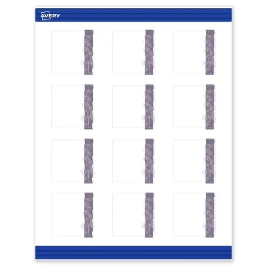 Avery Square Business Cards, Floral Design, 2" x 2", 120ct image {9}