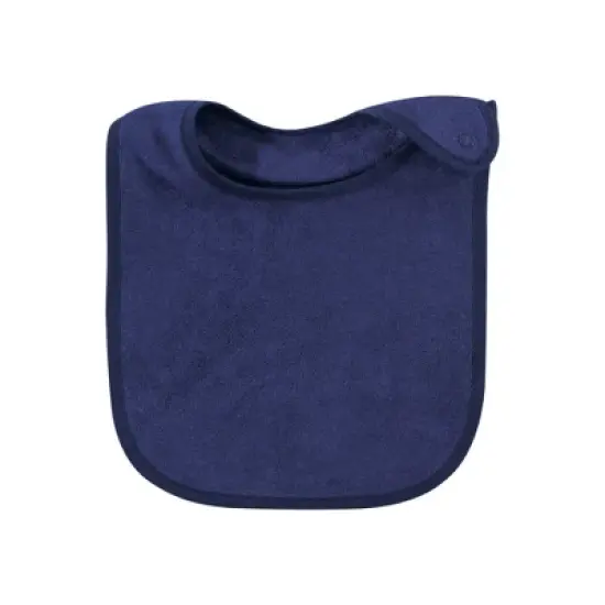 Hudson Baby Infant Boy Rayon from Bamboo Terry Bibs, Blue Yellow, One Size image {3}