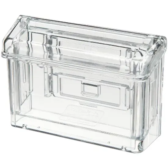 Deflecto&reg; Grab-A-Card&reg; Outdoor Business Card Holder in Clear image {1}