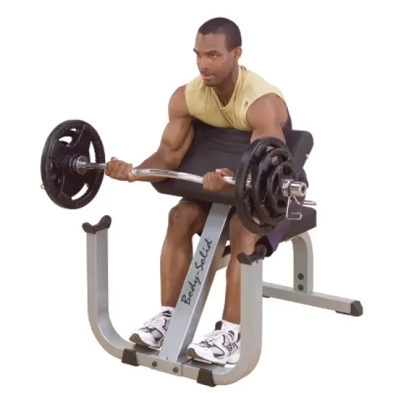 Body-Solid Preacher Curl Bench image {1}