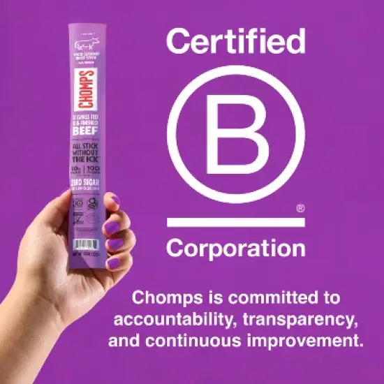 Chomps Snack Sticks Taco Beef Sticks - 9.2oz/8ct image {5}