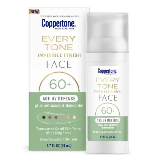 Coppertone Age Defense Every Tone Face Sunscreen - SPF 60+ - 1.7 fl oz image {14}