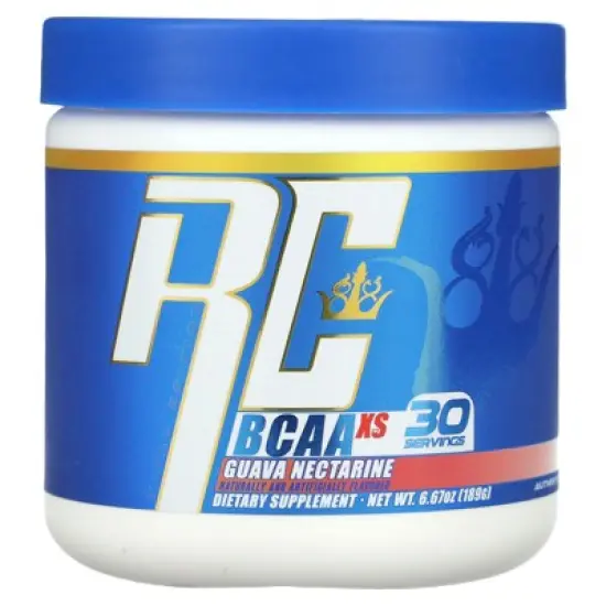 Ronnie Coleman Vital Edition, BCAA XS, Guava Nectarine, 6.67 oz (189 g) image {4}