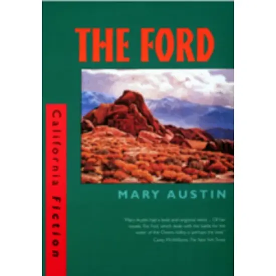 The Ford - (California Fiction) by  Mary Austin (Paperback) image {1}