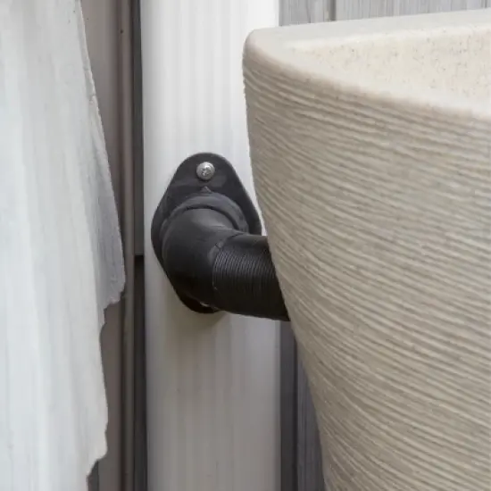 Good Ideas Rain Wizard Diverter Flex Kit for Standard Downspouts with 2 Hole Saw Set, 1 Fill Hose, 1 Flexfit Diverter, 2 Screws, and Winter Hole Cover image {5}