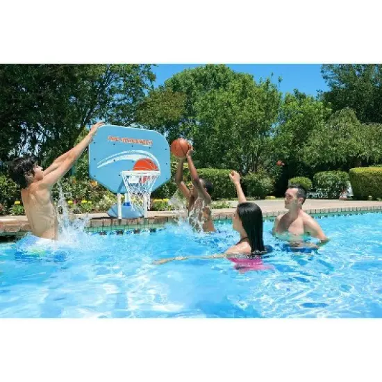 Poolmaster Pro Rebounder Swimming Pool Basketball and Volleyball Game image {3}