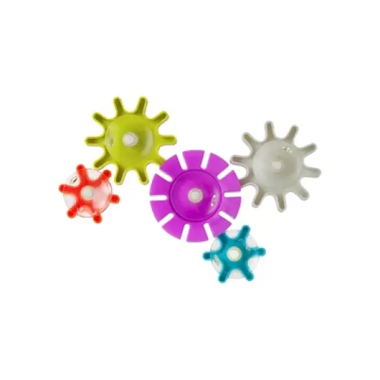 Boon BUNDLE Building Toddler Bath Tub Toy with Pipes Cogs and Tubes image {3}