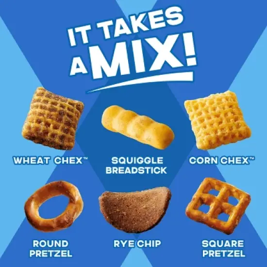 Chex Mix Traditional Snack Mix Bags - 17.5oz/10ct image {3}