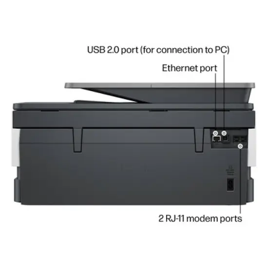 HP OfficeJet Pro 8135e Wireless All-in-One Color Printer Scanner Copier with 3 Months Free Instant Ink (40Q35A): Inkjet, USB, Bluetooth image {13}