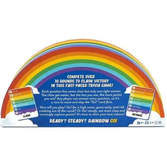 Professor Puzzle USA, Inc. Rainbow Go | Fast-Paced Trivia Game image {3}