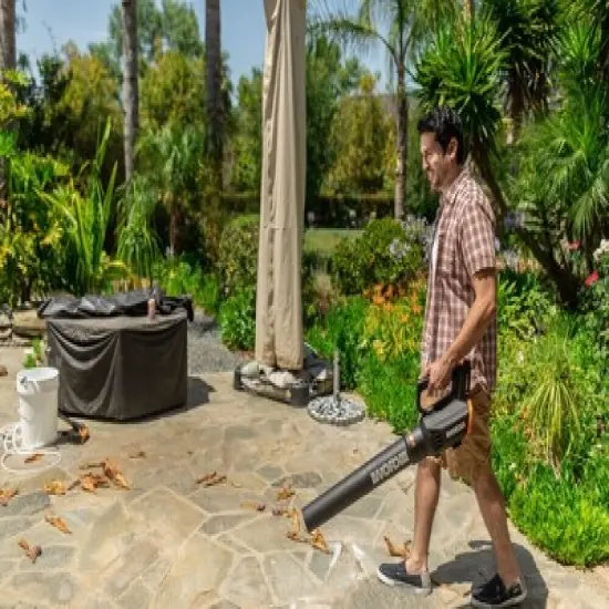 Worx WG547.1 Turbine Two Speed Cordless Leaf Blower image {7}